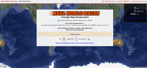 real-world-racer-mashup